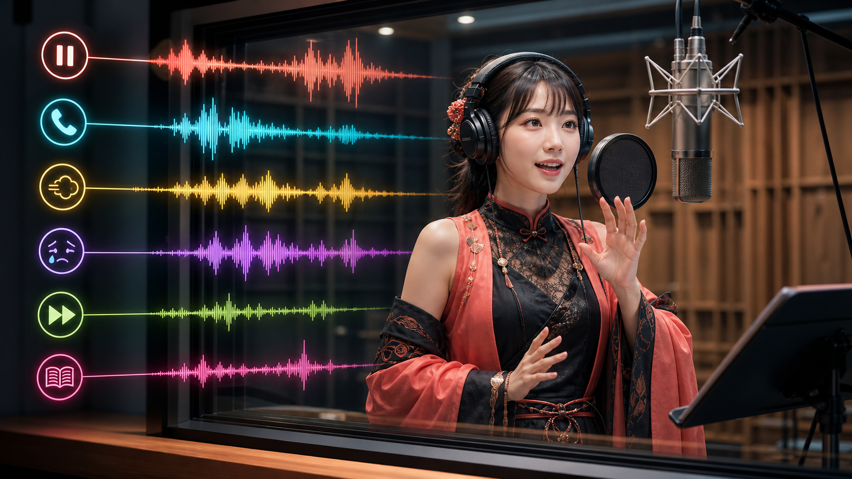 Irodori TTS v3 VoiceDesignの絵文字一覧：声の距離・感情・間の指定方法の図解