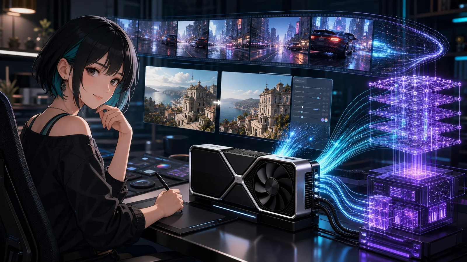 RTX 5090から動画生成、画像編集、ローカルAIへ広がる検証領域